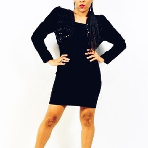 Vintage Sequin Dress